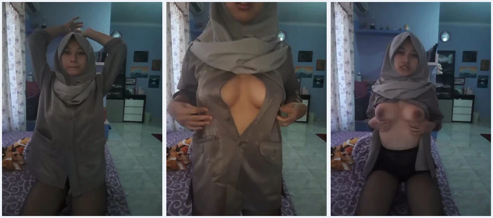 Bokep Meruchan Pulang sekolah pamer tete