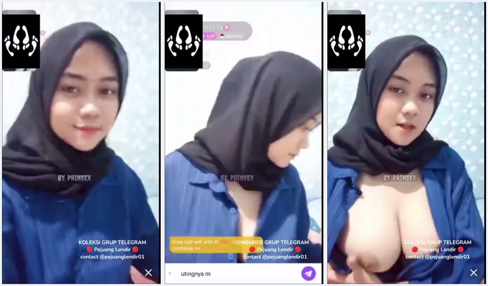 Bokep Sherly hijab mesum pamer toket